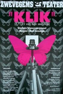 Klik , 1/125 van een seconde (in creatie)