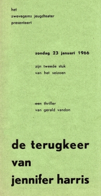 De terugkeer van Jennifer Harris
