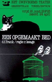 Een opgemaakt bed
